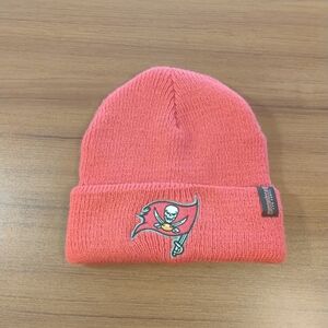 NFL Pink Beanie with Embroidered Logo